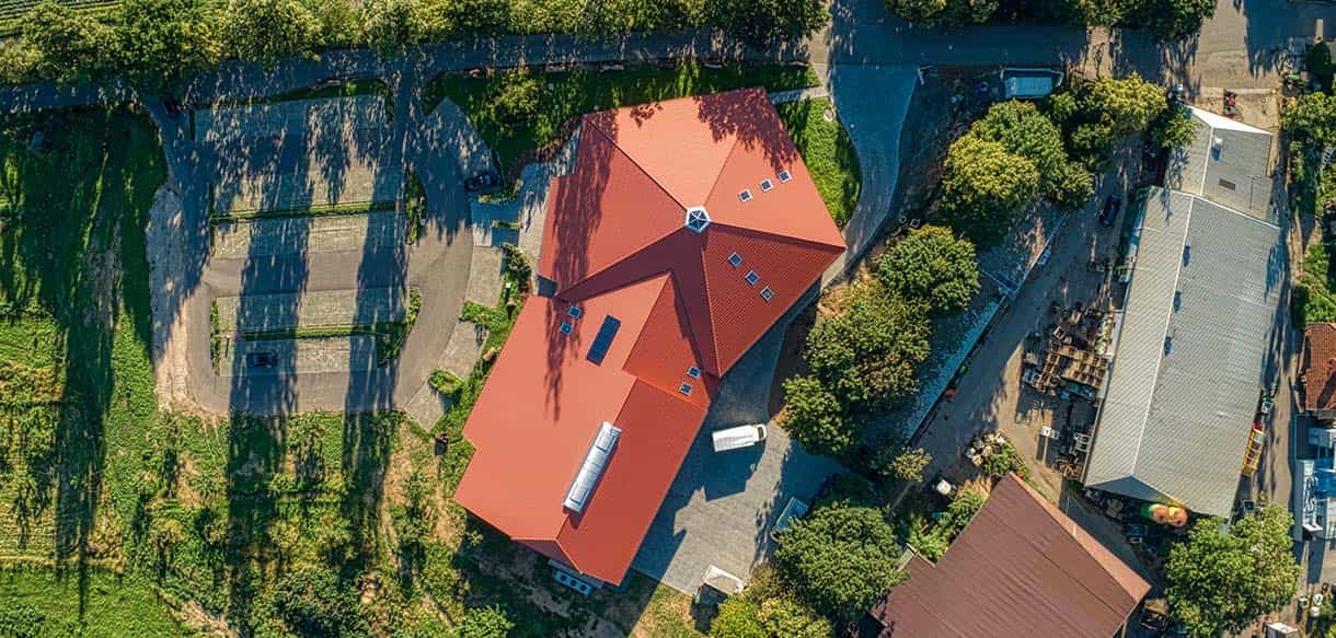 Neubau einer Markt- und Lagerhalle von Haas Gewerbebau