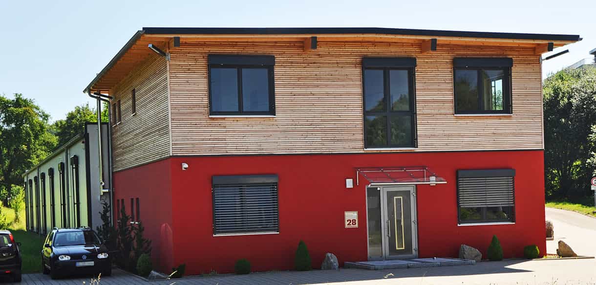 Haas Gewerbebau - Aufstockung eines Haas Gebäudes