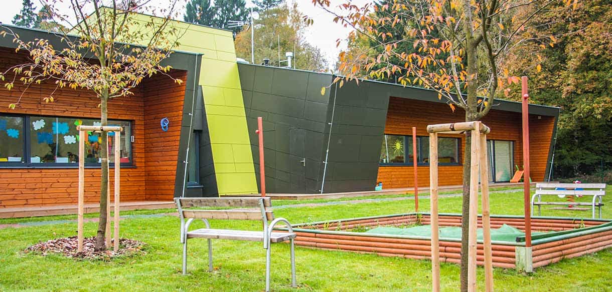 Kindergarten in Babice/Tschechien - durch Haas Gewerbebau