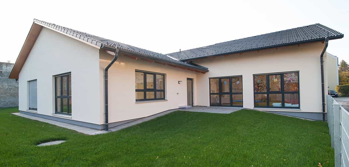 Kindertagesstätte in Groß-Enzersdorf von Haas Gewerbebau