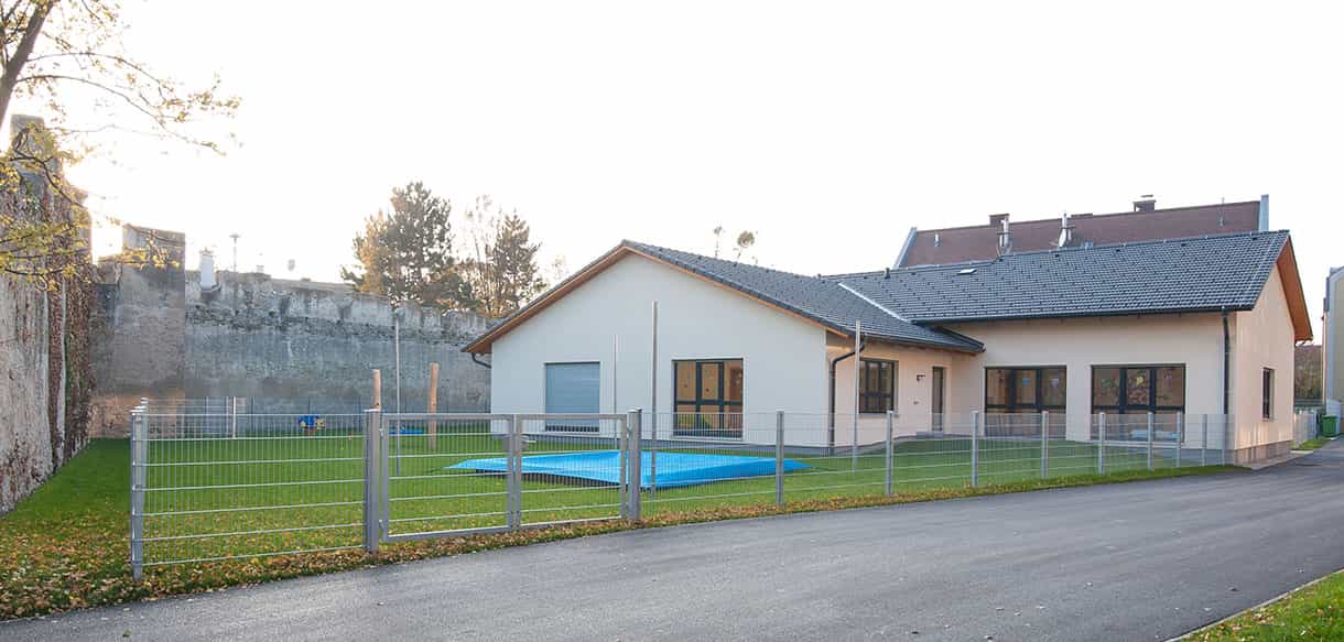 Kindertagesstätte in Groß-Enzersdorf von Haas Gewerbebau