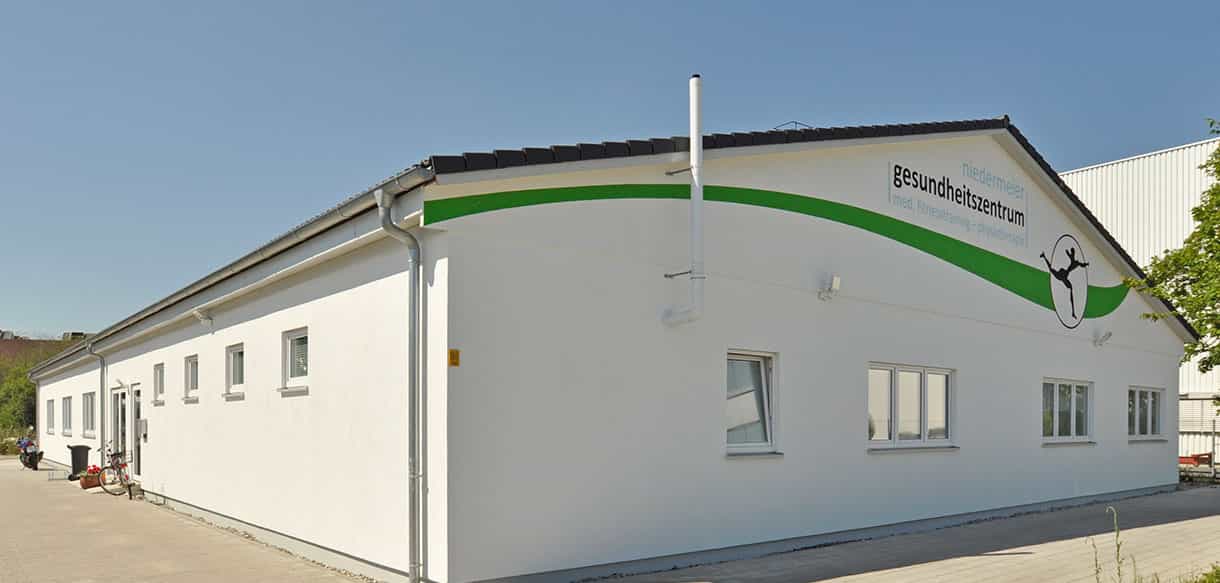 Haas Gewerbebau: Physiotherapiepraxis mit Fitnessstudio
