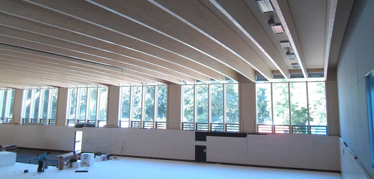Haas Holzbausysteme BSH-Konstruktion