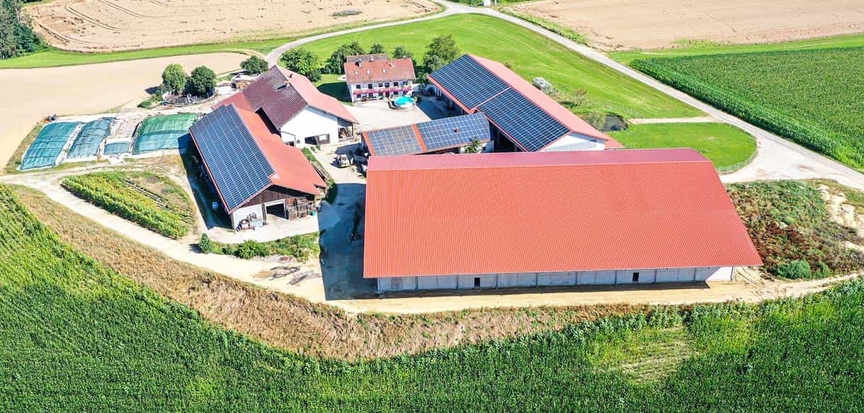 Lager- und Bergehalle von Haas Landwirtschaftsbau