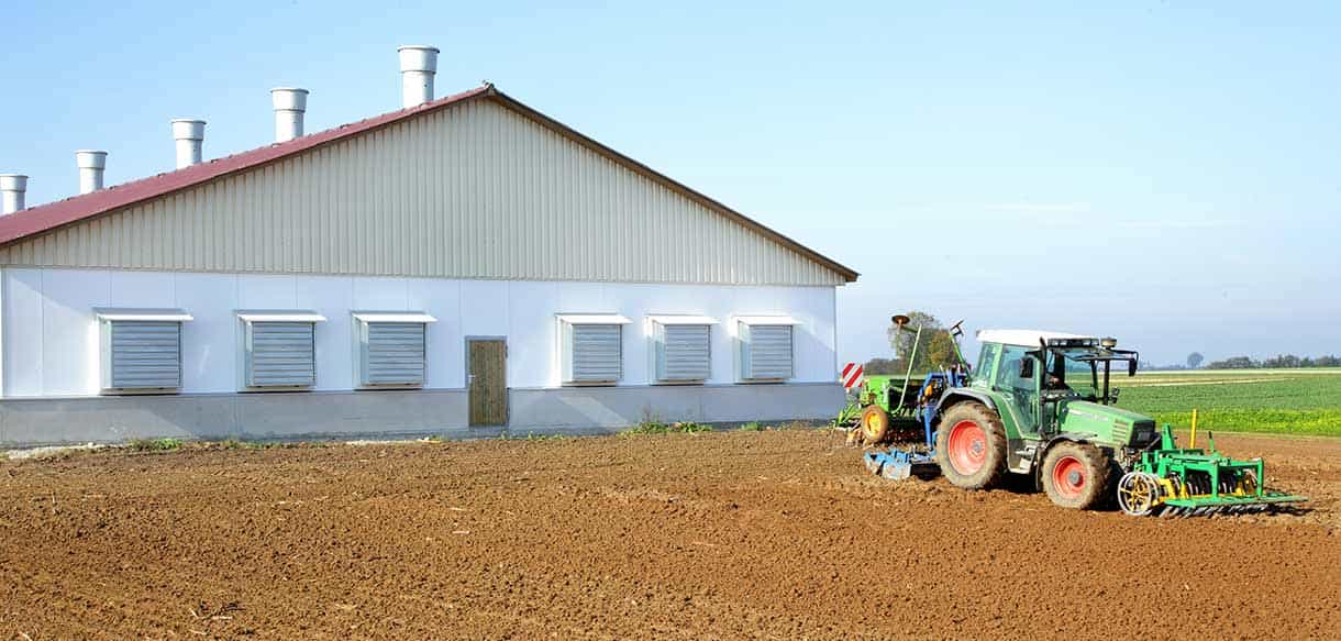 Hähnchenmaststall von Haas Landwirtschaftsbau