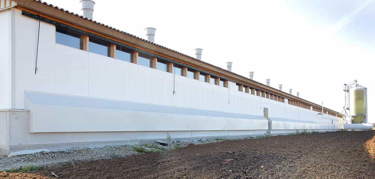 Hähnchenmaststall von Haas Landwirtschaftsbau