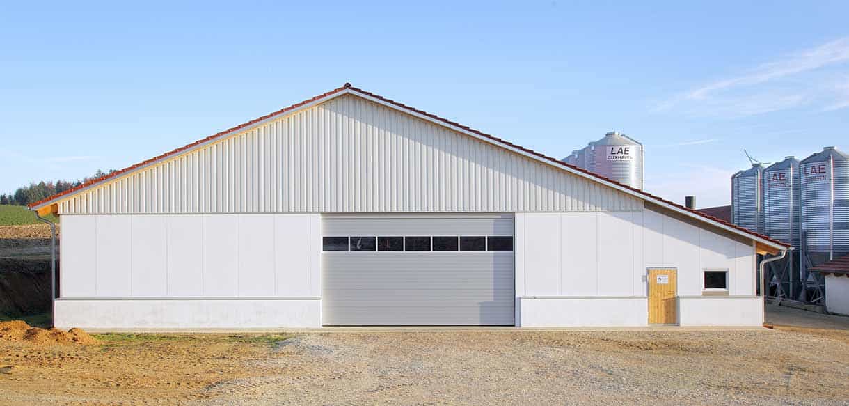 Hähnchenmaststall von Haas Landwirtschaftsbau