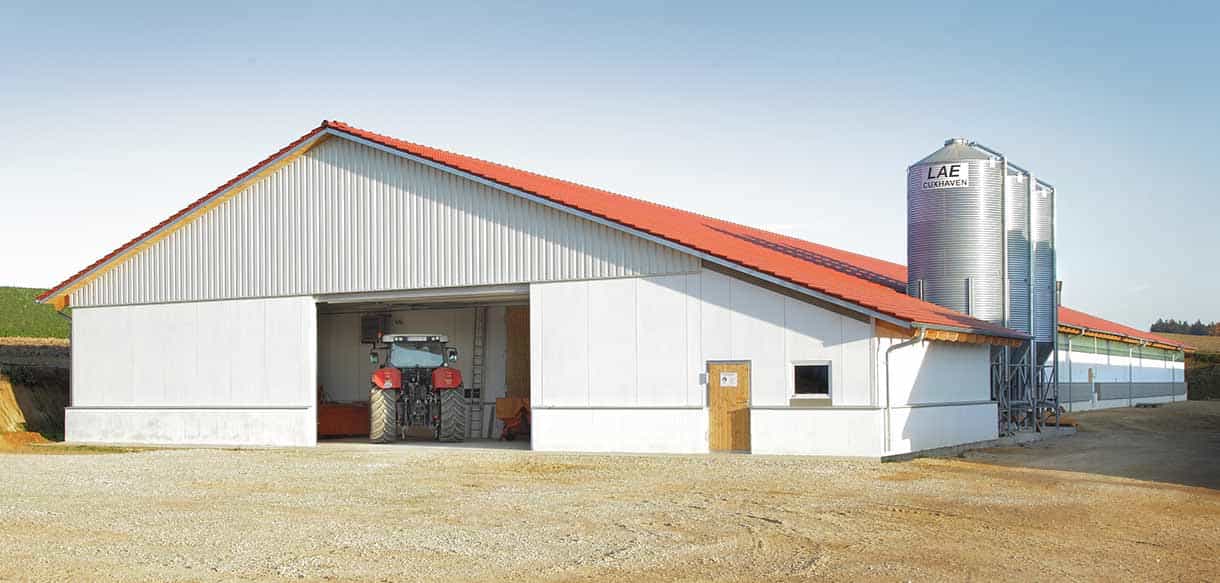 Hähnchenmaststall von Haas Landwirtschaftsbau