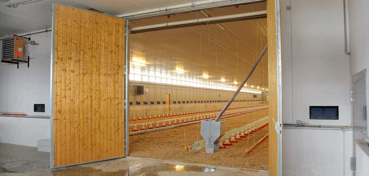 Hähnchenmaststall von Haas Landwirtschaftsbau
