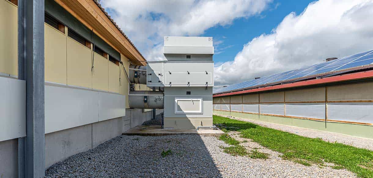 Hähnchenmaststall von Haas Landwirtschaftsbau
