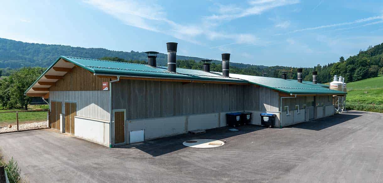 Legehennenstall von Haas Landwirtschaftsbau