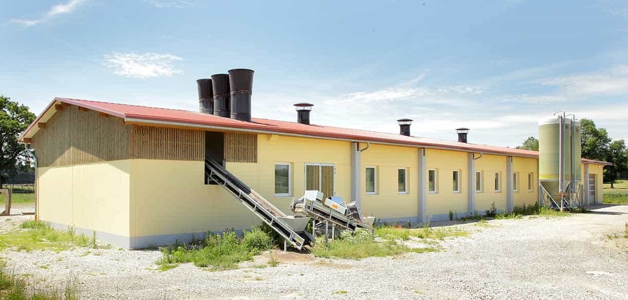 Legehennenstall von Haas Landwirtschaftsbau