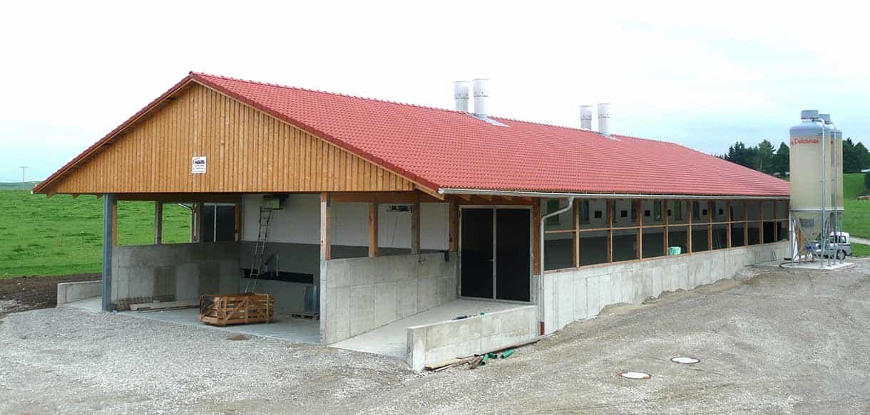 Legehennenstall von Haas Landwirtschaftsbau