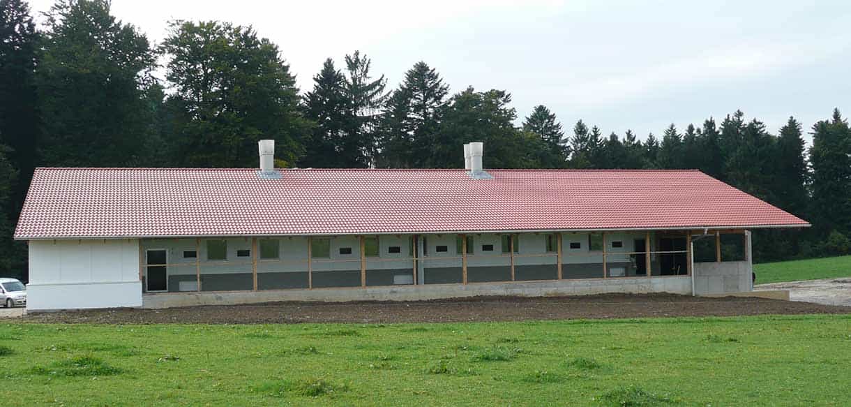 Legehennenstall von Haas Landwirtschaftsbau