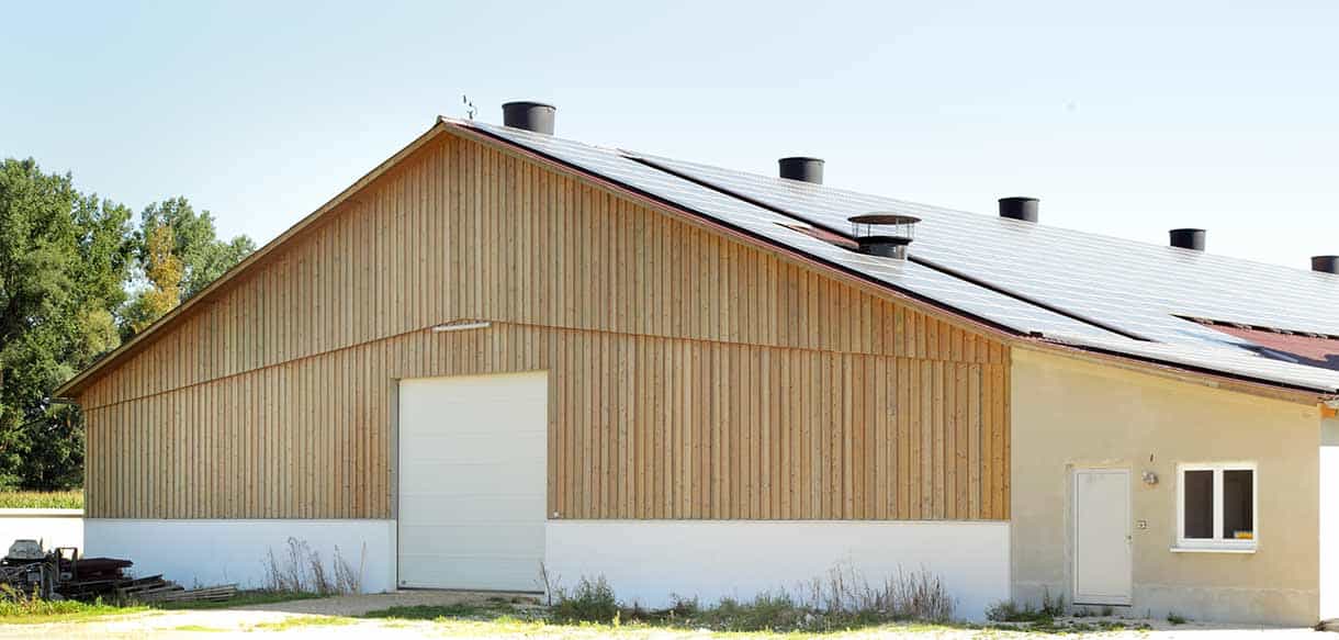 Putenstall von Haas Landwirtschaftsbau