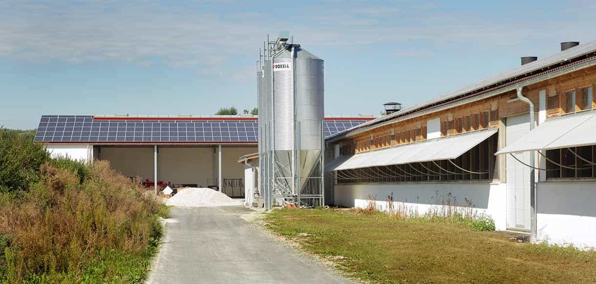 Putenstall von Haas Landwirtschaftsbau