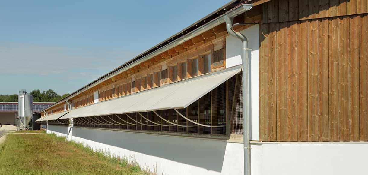Putenstall von Haas Landwirtschaftsbau