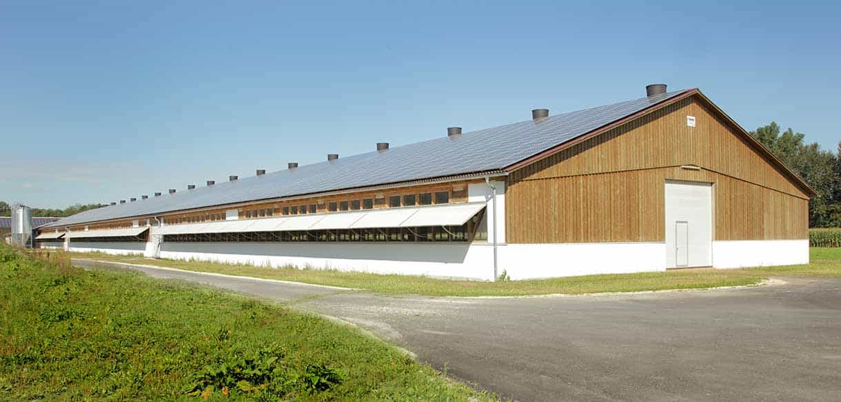 Putenstall von Haas Landwirtschaftsbau