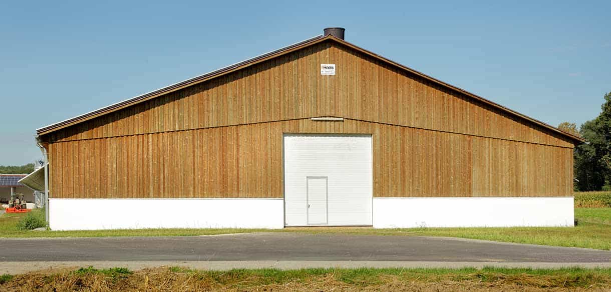Putenstall von Haas Landwirtschaftsbau