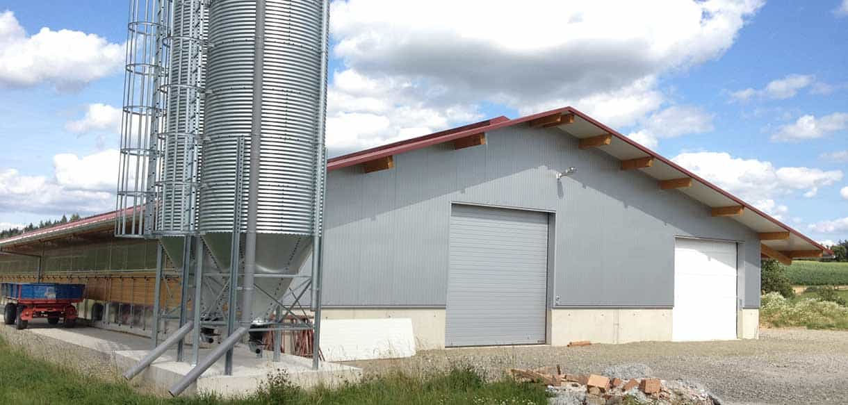 Putenstall von Haas Landwirtschaftsbau