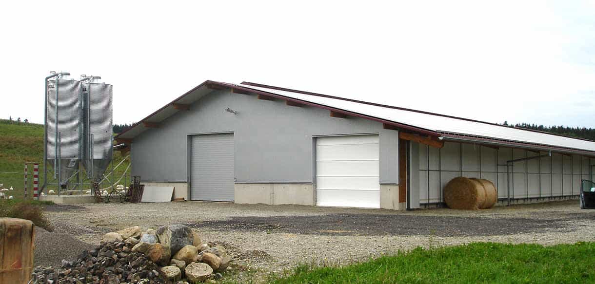 Putenstall von Haas Landwirtschaftsbau