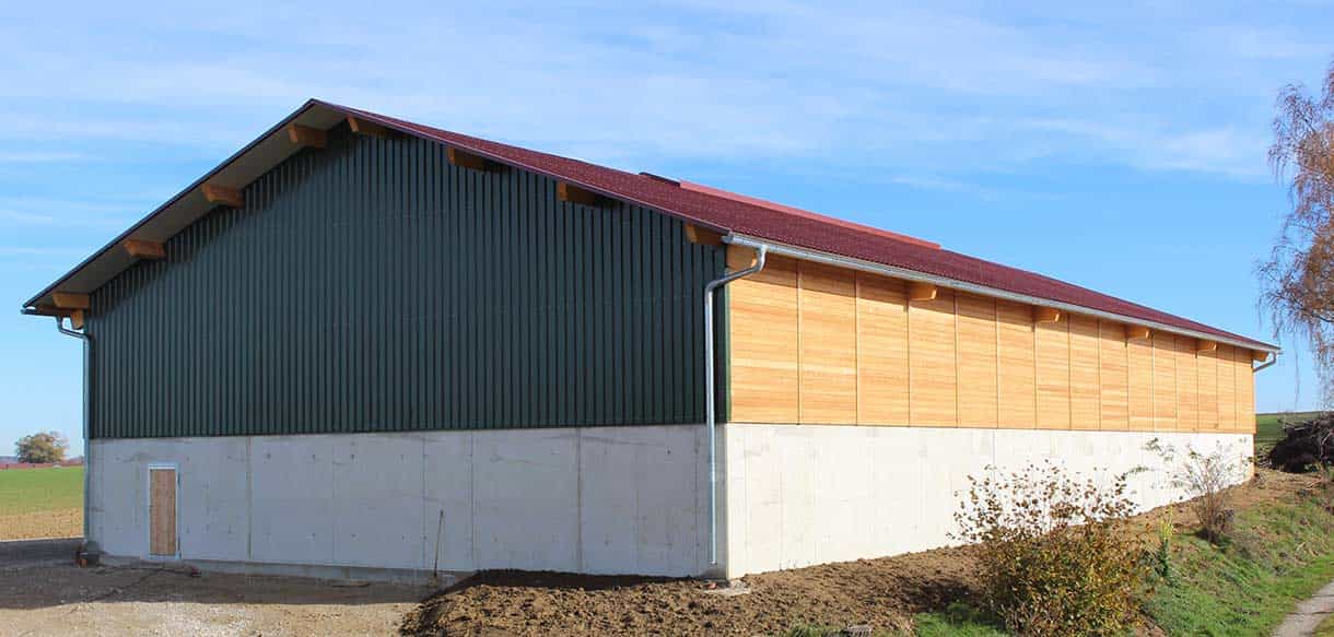 Getreidelagerhalle von Haas Landwirtschaftsbau