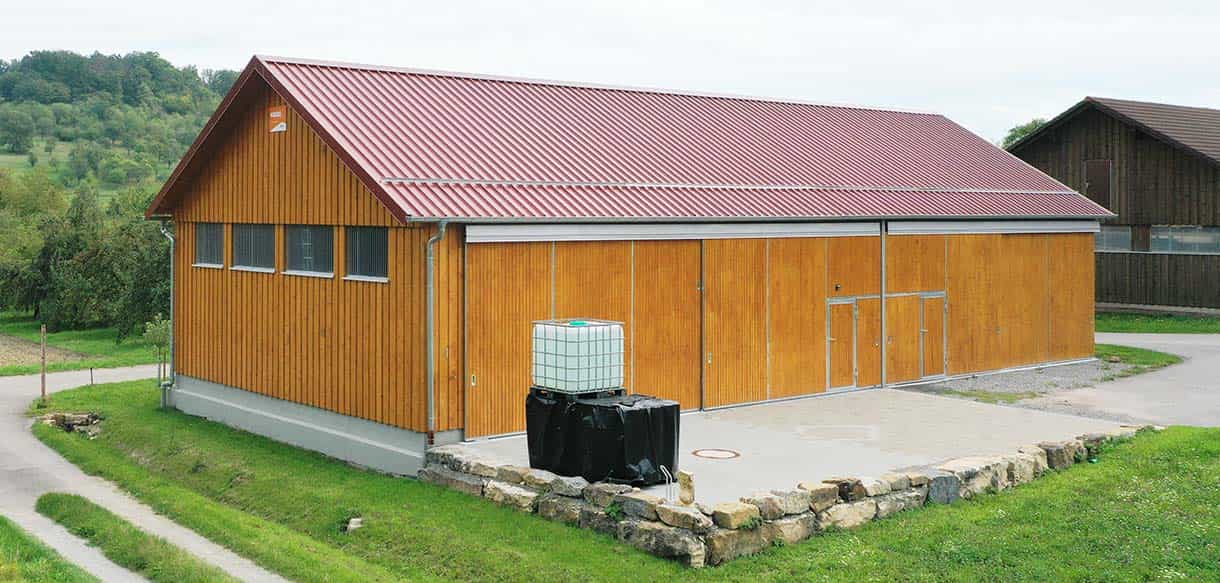 Lagerhalle von Haas Landwirtschaftsbau