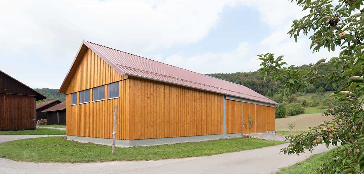 Lagerhalle von Haas Landwirtschaftsbau