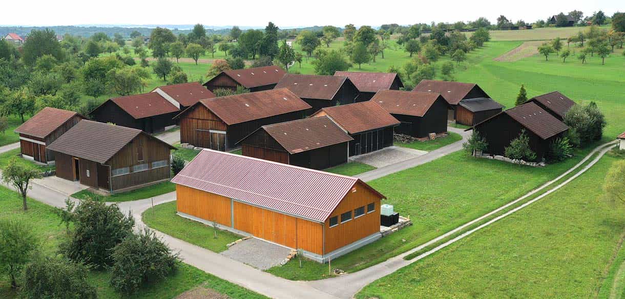 Lagerhalle von Haas Landwirtschaftsbau