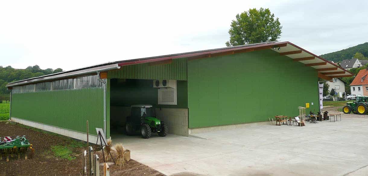 Lagerhalle von Haas Landwirtschaftsbau