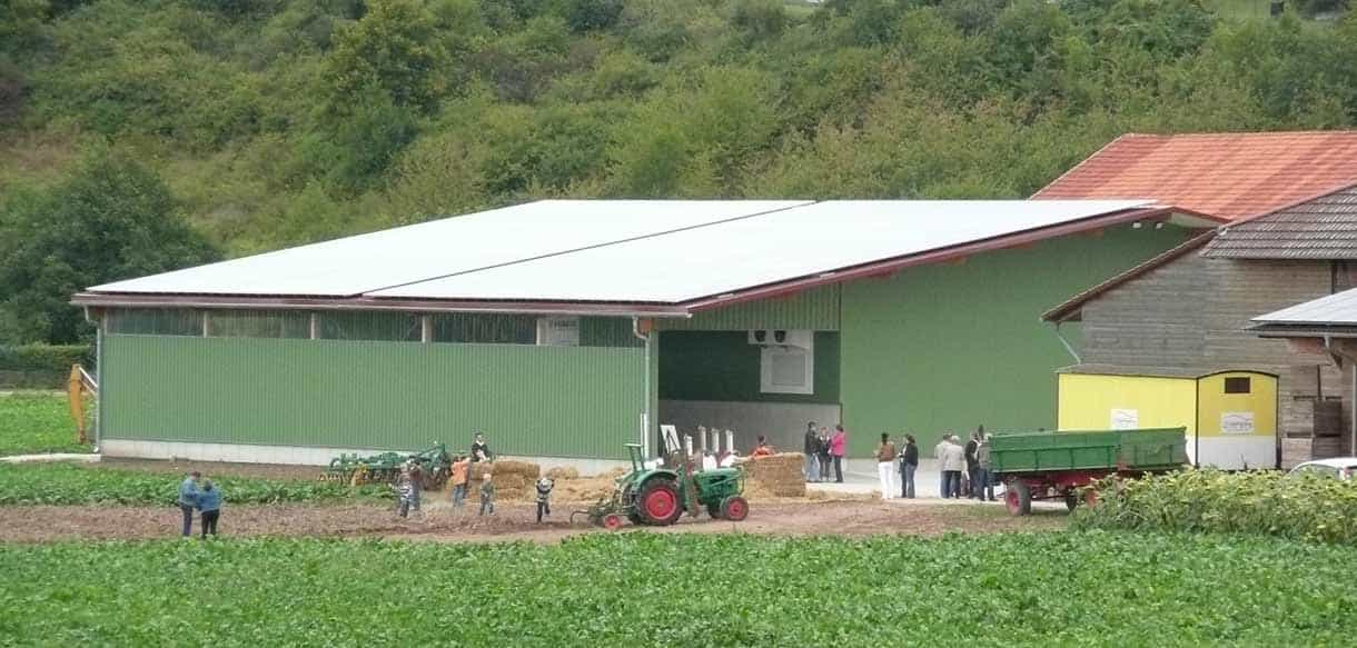 Lagerhalle von Haas Landwirtschaftsbau