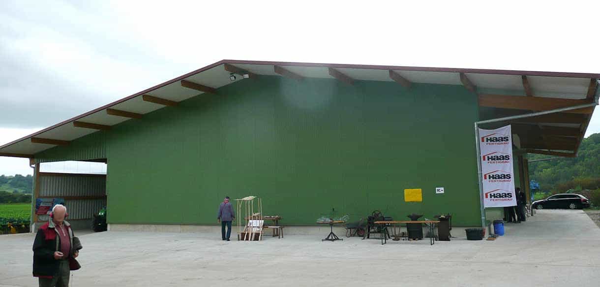 Lagerhalle von Haas Landwirtschaftsbau