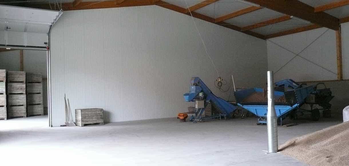 Lagerhalle von Haas Landwirtschaftsbau