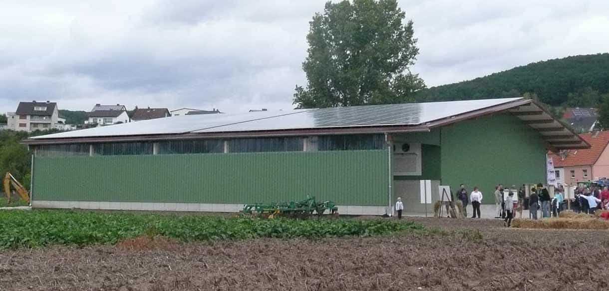 Lagerhalle von Haas Landwirtschaftsbau
