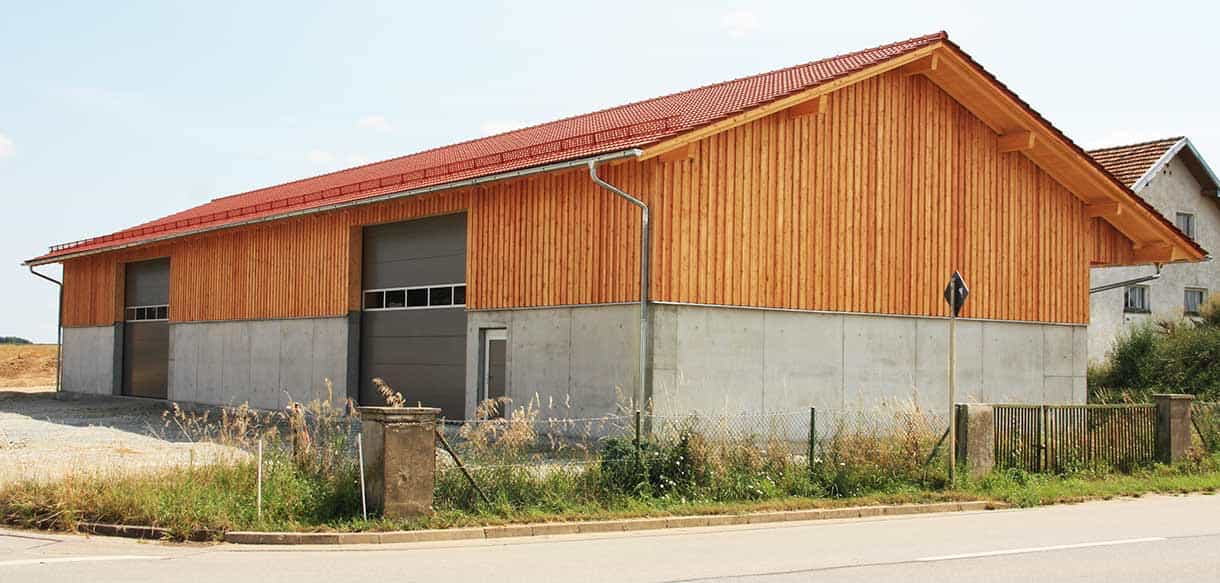 Lagerhalle von Haas Landwirtschaftsbau