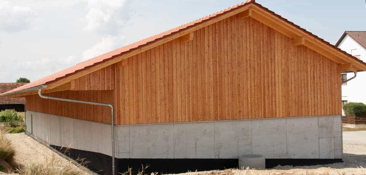 Lagerhalle von Haas Landwirtschaftsbau