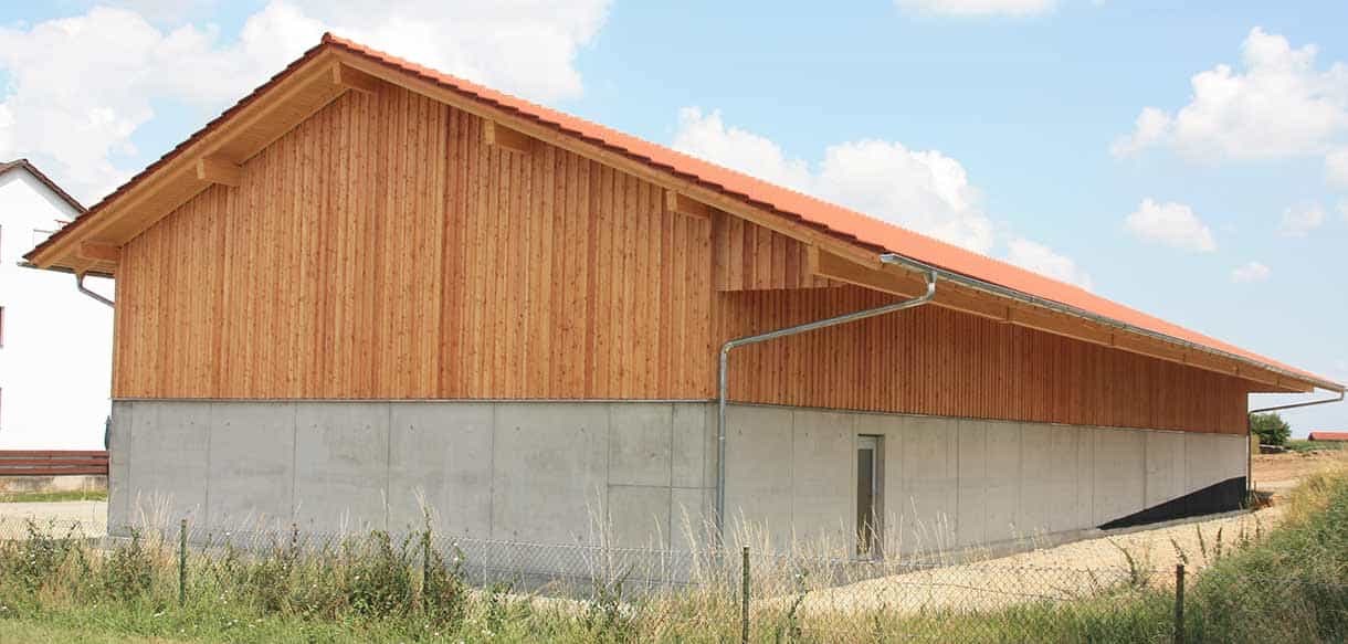 Lagerhalle von Haas Landwirtschaftsbau