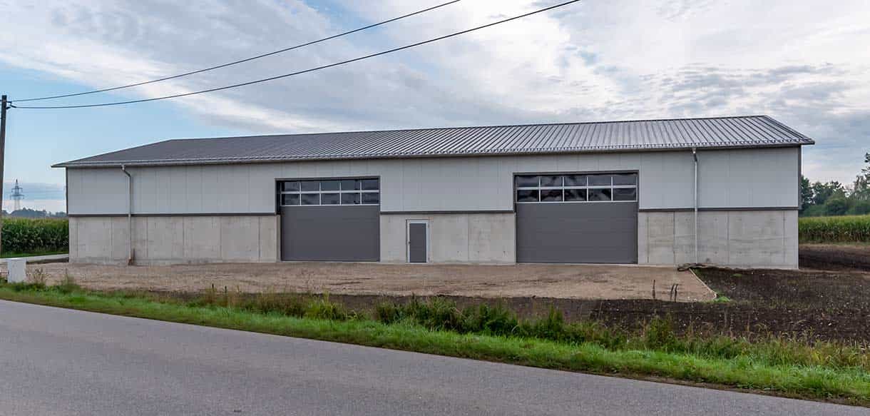 Maschinen- und Bergehalle von Haas Landwirtschaftsbau
