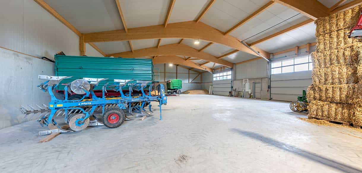 Maschinen- und Bergehalle von Haas Landwirtschaftsbau