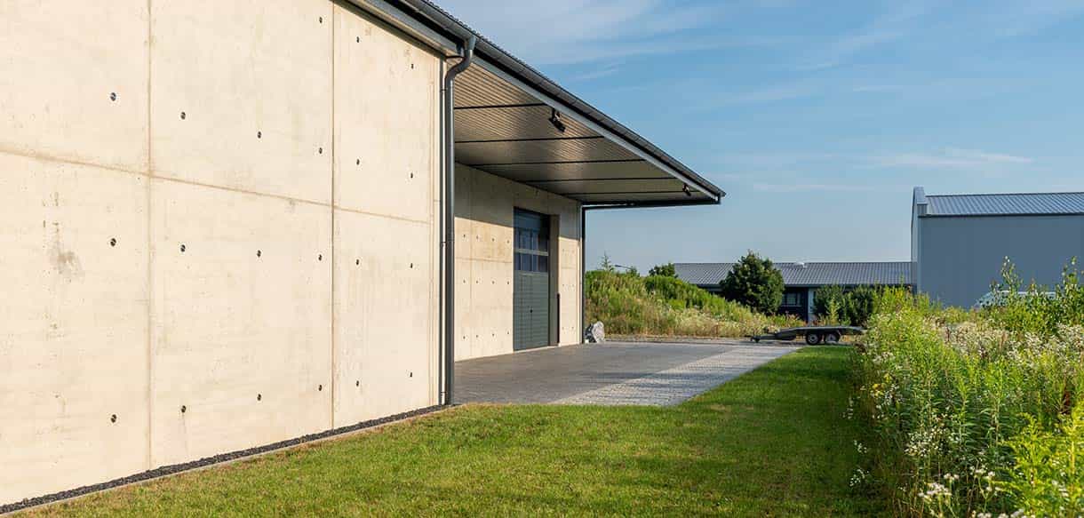 Nagelplattenbinderhalle von Haas Landwirtschaftsbau