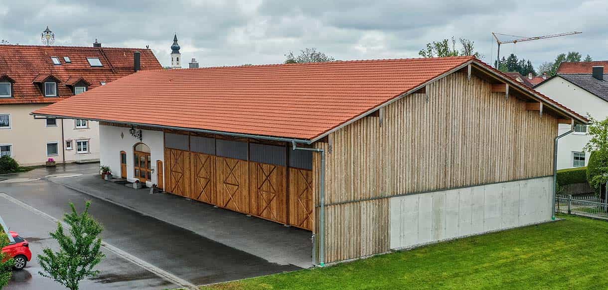 Mehrzwecklagerhalle von Haas Landwirtschaftsbau