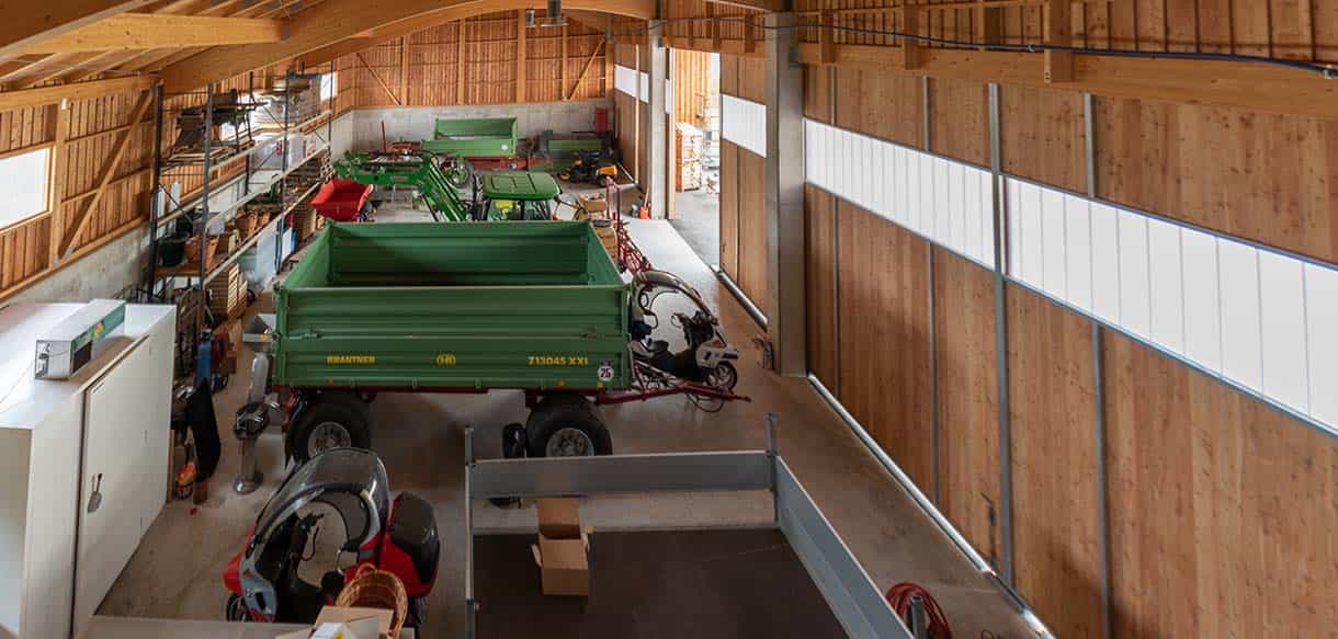 Mehrzwecklagerhalle von Haas Landwirtschaftsbau