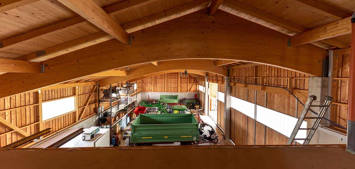 Mehrzwecklagerhalle von Haas Landwirtschaftsbau