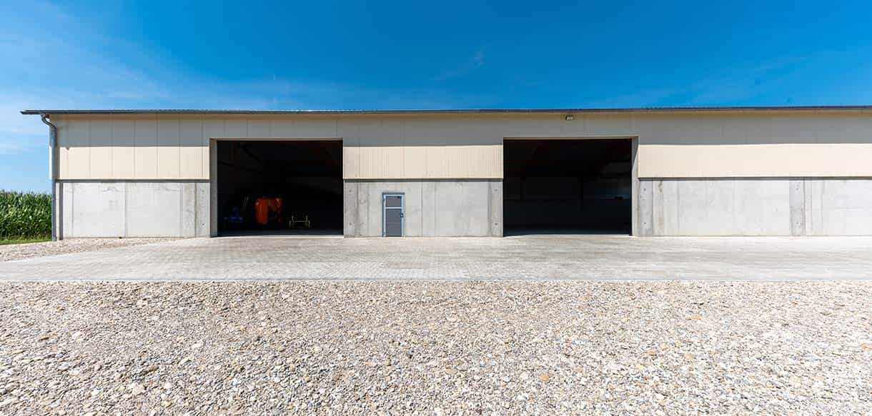 Mehrzwecklagerhalle von Haas Landwirtschaftsbau