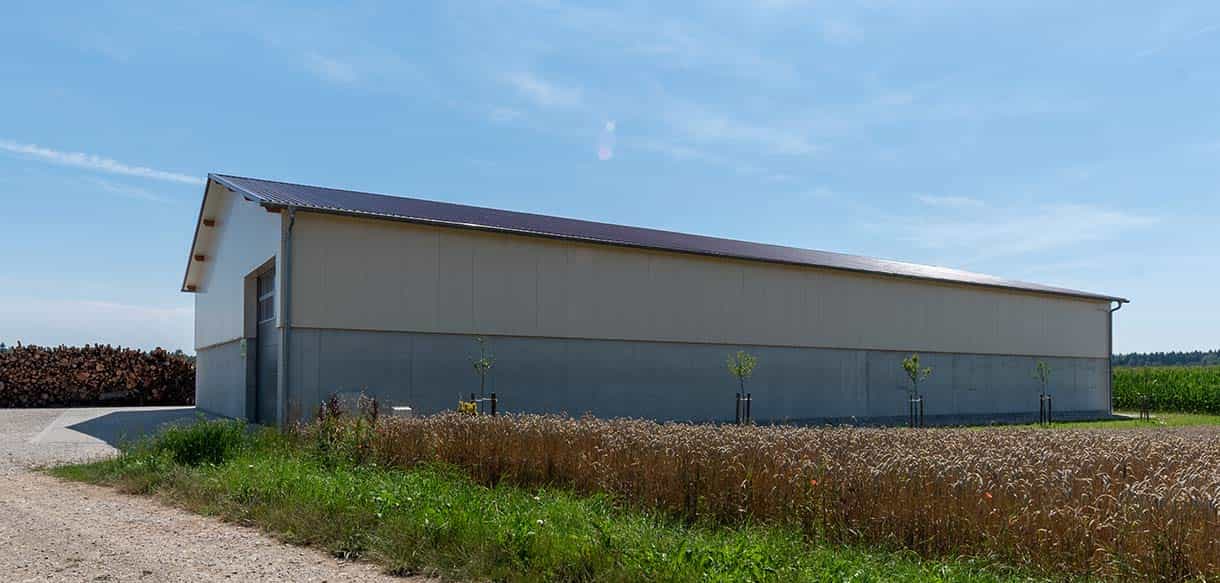 Mehrzwecklagerhalle von Haas Landwirtschaftsbau
