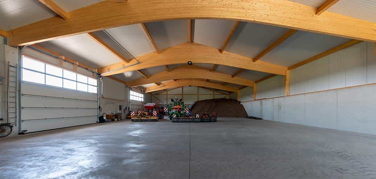 Mehrzwecklagerhalle von Haas Landwirtschaftsbau
