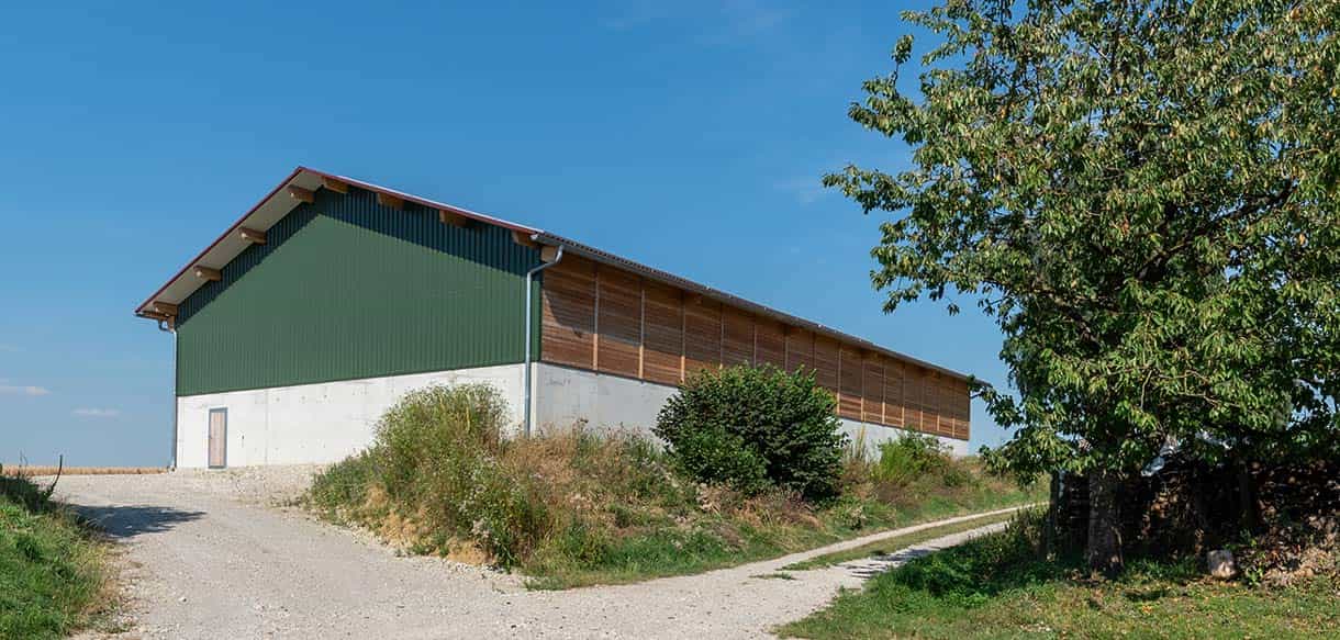 Mehrzwecklagerhalle von Haas Landwirtschaftsbau