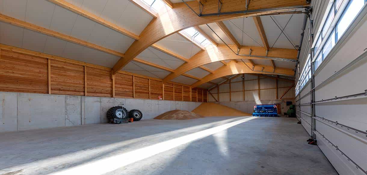 Mehrzwecklagerhalle von Haas Landwirtschaftsbau