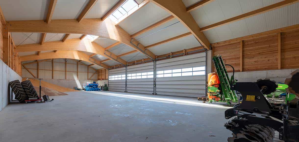 Mehrzwecklagerhalle von Haas Landwirtschaftsbau