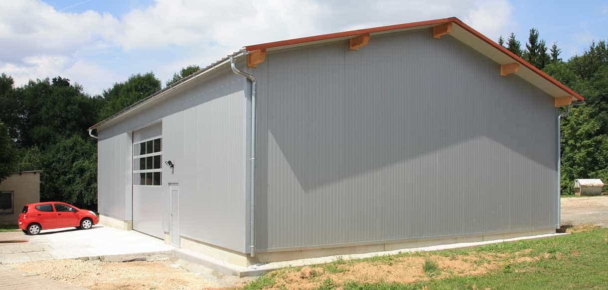 Mehrzwecklagerhalle von Haas Landwirtschaftsbau